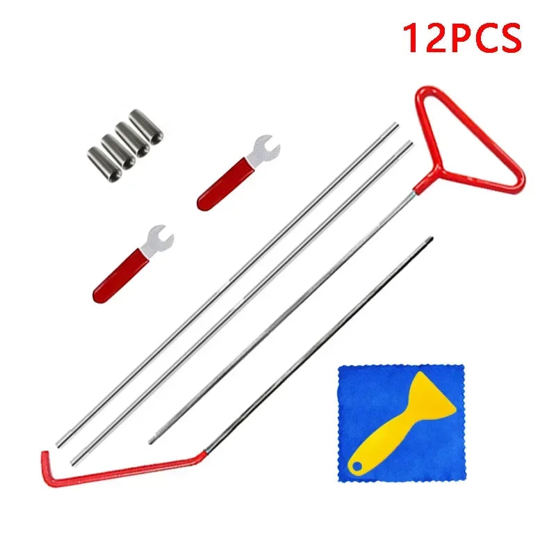 Hot Car Door Repair Hand Tools Wedge Pump Locksmith Thickened Kit Air Cushion Emergency Open Unlock  Long Reach Grabber Tool Set