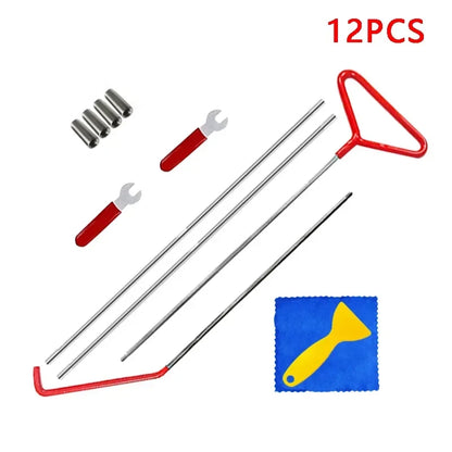Hot Car Door Repair Hand Tools Wedge Pump Locksmith Thickened Kit Air Cushion Emergency Open Unlock  Long Reach Grabber Tool Set