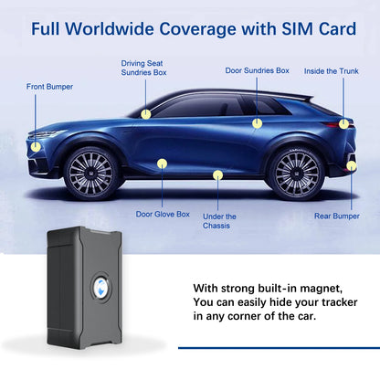 Best Gps Tracker for Vehicles and Motorcycles ‌   - Auto/Car/Motorcycle Gps Tracker with Subscription Required |   Real-Time Monitoring |   High Precision
