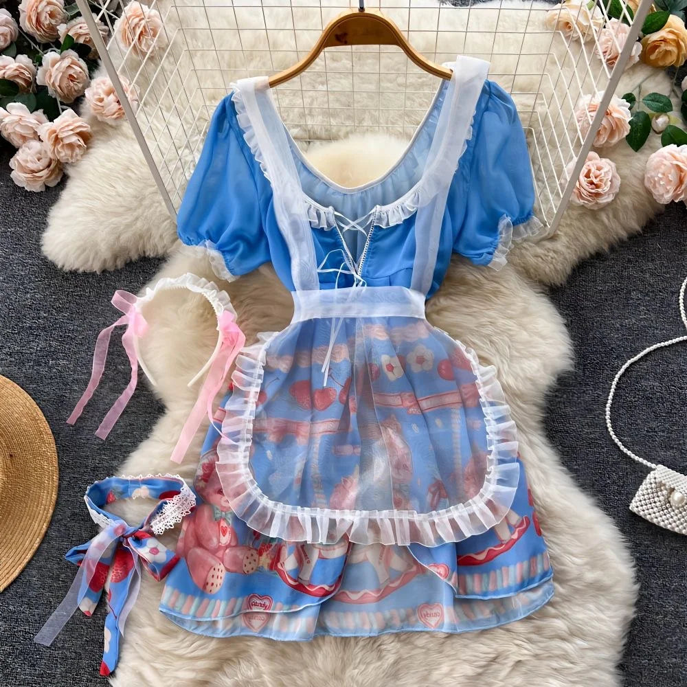 Cute Gray Rabbit Ear Hood Top Sexy Backless Slim Fit Bodysuit Zip Sleeveless Women Sexy Erotic Lingerie Bunny Cosplay Playsuit