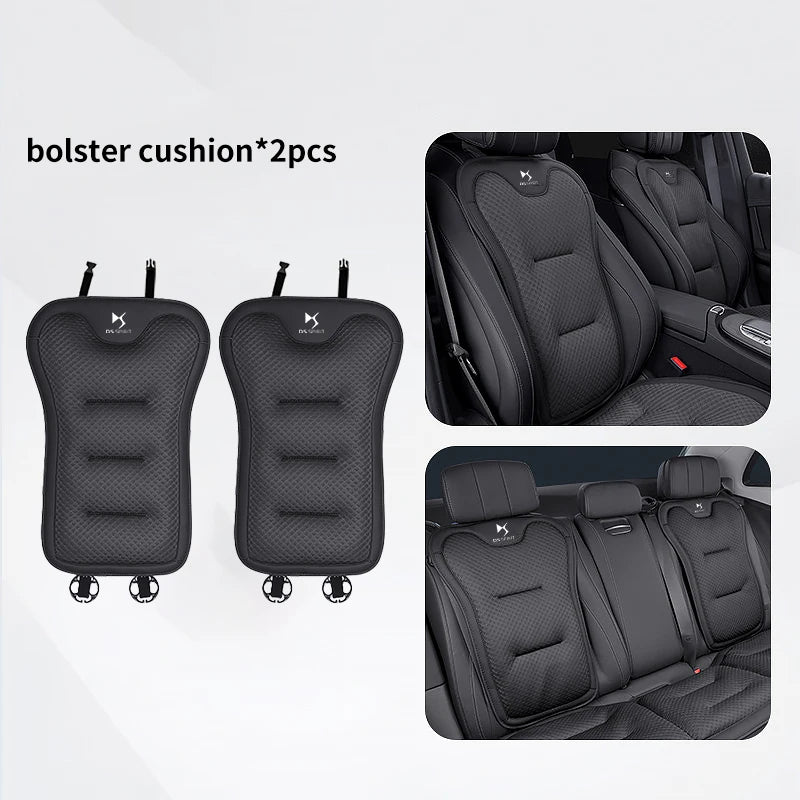 For DS SPIRIT DS3 DS4 DS5 DS6 DS7 Summer Ice Silk Car Seat Cushion All-Season Universal Front & Rear Seat Back Cushion Cool Pad