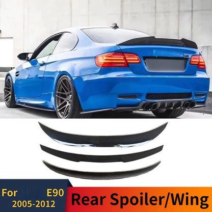 High Quality Rear Trunk Spoiler Wing Dam Deflector Tuning Body Kit Fit 3 Series E90 E91 2005-2012 Exterior Car Accessori