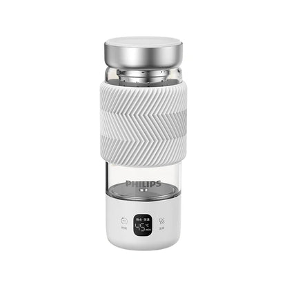 Philips Portable Electric Kettle 2-in-1 Water Boiling/Health Cup 4 Temperature Settings 400ML Portable Water Boiling Cup