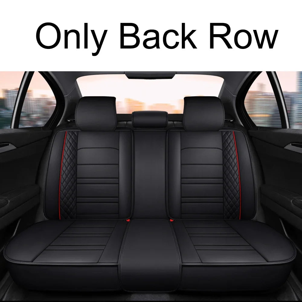 Full Coverage Pu Leather Car Seat Covers for BYD ATTO 3 Dolphin Seal Song PLUS Ora 03 Pro Sea Lion 07 Car Accessories