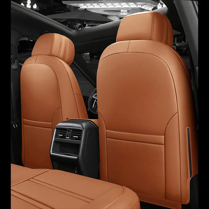 For Audi Q7 4L 2006 2007 2008 2009 2010 2011 2012 2013 2014 2015 Nappa Leather Custom Car Seat Covers Set Protector Accessories