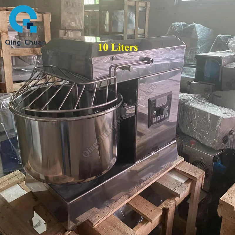 Dough Mixer Double Speed Commercial 10L to 100 Liters Kneading Machine Flours Mixing Blender