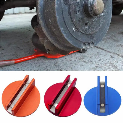 General Magnetic Jack Pad Magnetic Jack Pad Adapter Aluminum Slotted Jack Puck Pinch Weld Grooved Frame Rail Adapter for Car