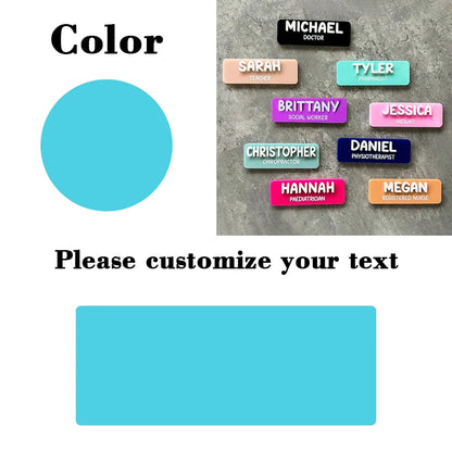 Personalized Custom Badges | Customized Personalized Name Badges | Name Badges | Educators | Nursing | Doctors | Teachers |