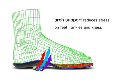 AB Professional Arch Support Insole for Flat Feet Shoe Cushion Orthopedic Pad for Bicycle Football Running Sports