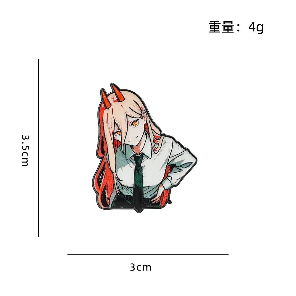 Cartoon Pins Metal Anime Badge Funny Comics Enamel  Cute Collar Pins Brooches Jewelry Lapel Pin Jewelry Collection Friend Gifts