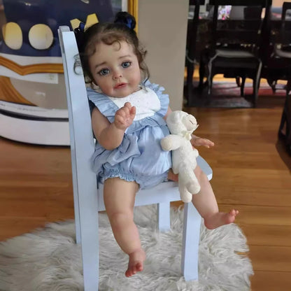 Reborn Baby Dolls – 22 Inch Real Baby Dolls That Look Real, Full Body Vinyl Girl Doll in Outfit with Accessories, Gift for Girls Ages 3+, Pretend Play & Collectors
