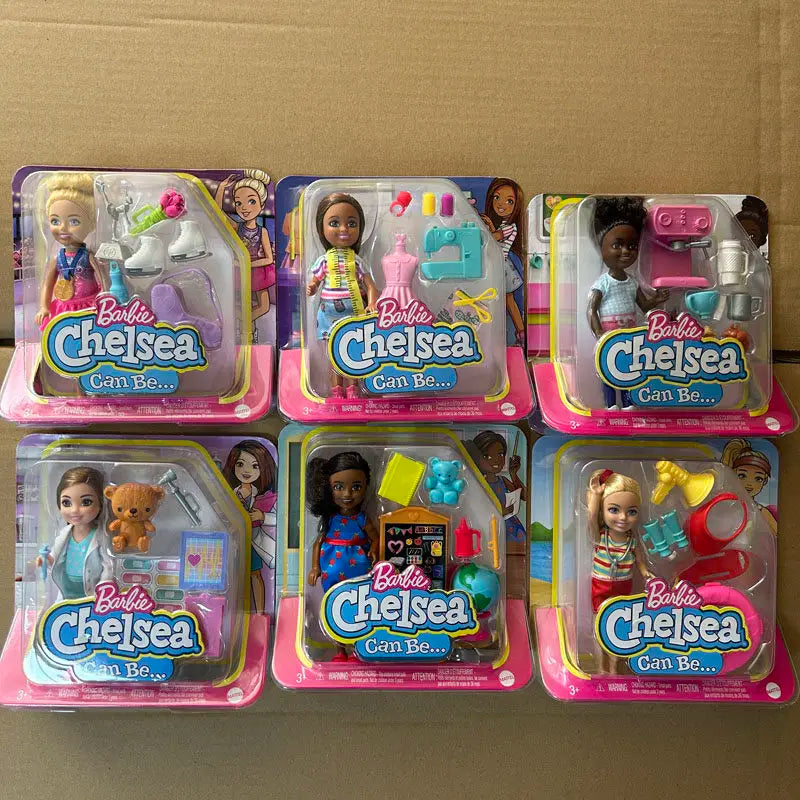 Barbie Club Chelsea Fashion Dress Up Doll Changeable Outfit Role Play Collectible Toy Ghv69 Designed For Adult Collection
