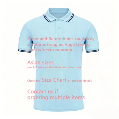 2026 Square Compass Rose Patch Italian Luxury Brand Style 3 Labels Men's Summer Casual Solid Color Short Sleeve Tops Polo Shirt