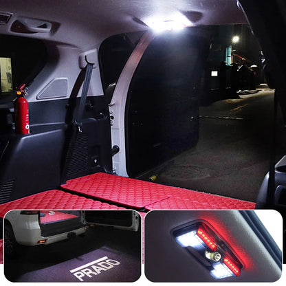 For Toyota Land Cruiser Prado 150 120 2003-2023 Upgraded  Accessories Trunk Tailgate Warning Light Lc150 LC120 Door Reading Lamp