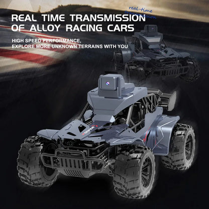 Rc Car with Camera Lcd Remote Fpv Real Time Transmission High Speed 2.4g Remote Control Car Voice Chat RC Ground Vehicles Toys