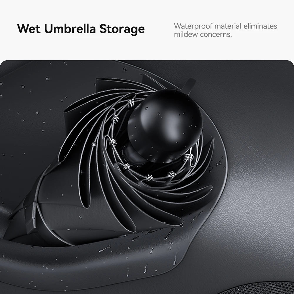 YZ For Tesla Model 3/Y/YL Highland Juniper Car Door Side Storage Box Front Rear Side TPE Door Storage Organizer Tray Accessories