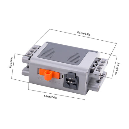 MOC Power Functions Part Building Blocks Train Track Motor Battery Box Infrared Remote Control Receiver M-motor for Legoeds