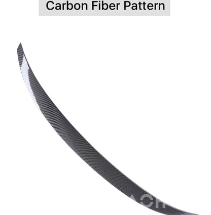 Rear Trunk Spoiler Bumper Lip For BMW 4 Series F32 F33 F36 Carbon Fiber PSM M4 MP Style Wing Tail Kit 2014-2020 Gloss Black