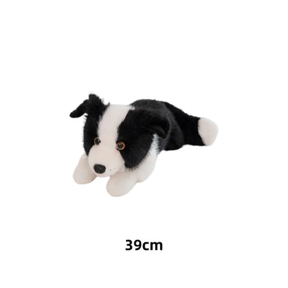 Border Collie Plush Toys Simulated Dog Stuffed Doll Exquisite Home Decor Toys Kawaii Accompany Toys Birthday Surprise Gifts