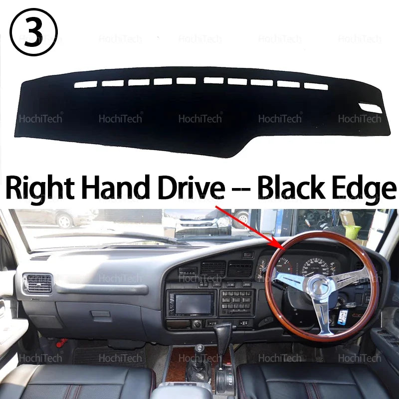 For Toyota Land Cruiser J80 LC80 Pre-Facelift 1990 1991 1992 Car Dashboard Cover Dash Board Mat Carpet Pad Sunshade Cape Cushion