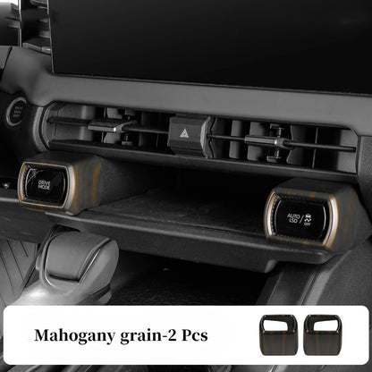 For Toyota RAV4 XA60 2026 ABS Red Gear Shift Cover Trim Central Control Strip Air Outlet Trim Interior Decoration Accessories