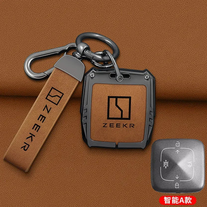 2025 ZEEKR 001 Keycase 7x 9x 007 009 Mix Car Specific Protective Shell Chain Keybag for Men and Women