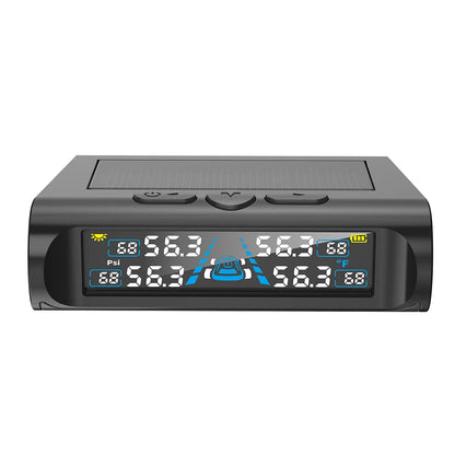 YNF Tire Pressure Monitor: 4 external sensors compatible Real-time tire pressure Temperature monitoring Non-destructive installa