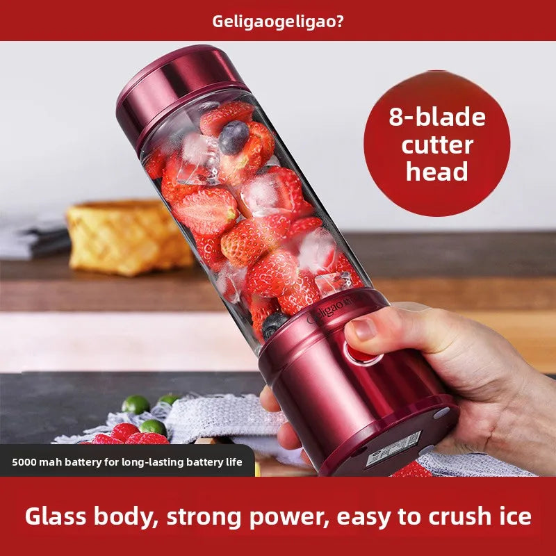 110V/220V Geligao Juicer Cup Mini Portable Electric Automatic Blender for Fruit Juice Smoothie Maker