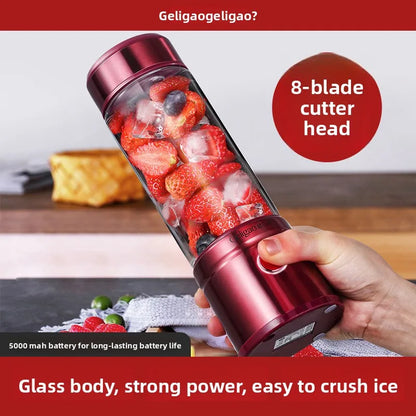110V/220V Geligao Juicer Cup Mini Portable Electric Automatic Blender for Fruit Juice Smoothie Maker