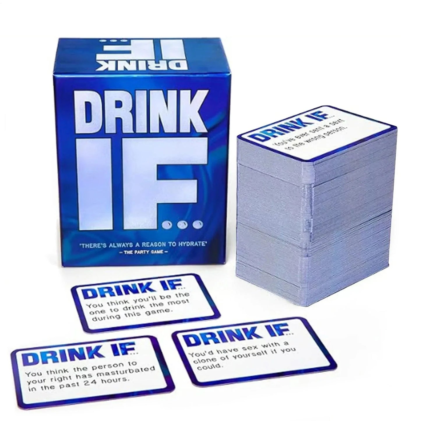 If You Drink... Adult Cocktail Party Game - For Friends and Family 600 A Funny Question, Fun Party and Card Game