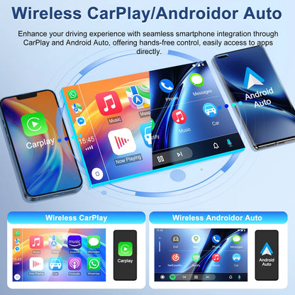 9''Android15 Car Stereo Radio GPS Navi 2+64G for Nissan Navara 2006-2012 withCarplay Android Auto with Bluetooth WiFi FM/RDS SWC