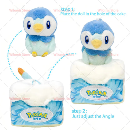 34 Styles Pokemon Plush Keychain Cartoon Toys Pikachu Eevee Charmander Squirtle Mew Snorlax Jigglypuff Doll Kids Kawai Toy Gift