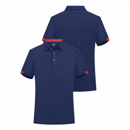 2024 Quick-drying Sports Polo Shirt Custom Design Company Brand Logo print Embroidery Breathable Lapel Short Sleeve Polo Shirts