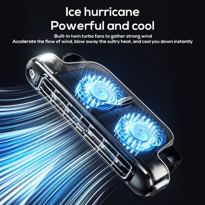 Yanace Portable Car Seat Cooling Fan USB Rechargeable Backseat Air Cooler with Strong Wind for Summer Travel Accessories