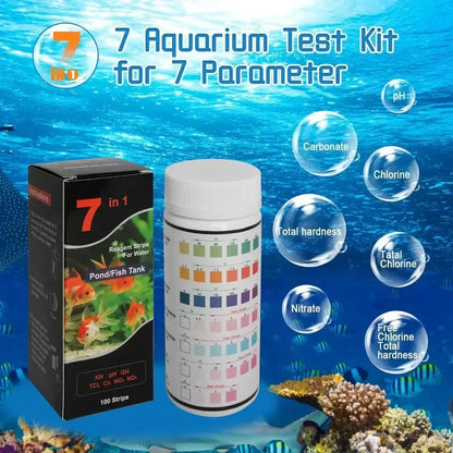 New Swimming Pool Aquarium Water PH Test Strips Aquarium Test Strip Freshwater Water Quality Fish Tank Test Strip PH Quality Kit