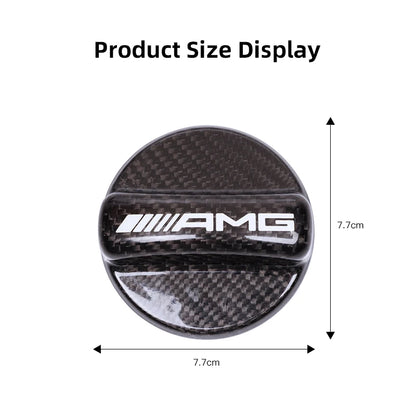 Car Fuel Tank Cap Cover Frosted Aluminum Alloy Lid Auto Accessories For Mercedes Benz AMG A B C E G C260 E300L A200L GLC300 CLA