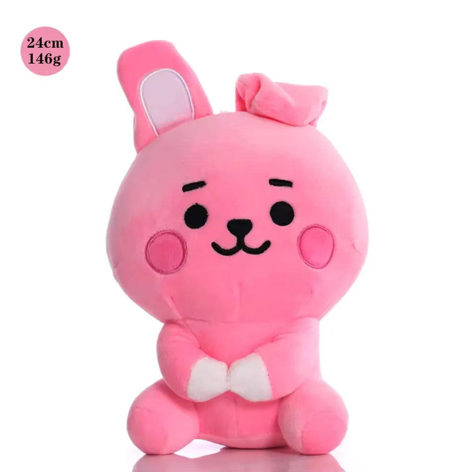 Hot BTed 21Plush Toys Kawaii Mini Keychain Anime Pendant Ornament for Kids 12-22cm Bt Peripherals Soft Stuffed Animals Doll Gift