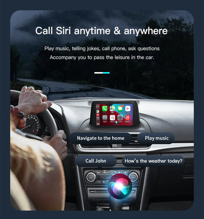 Wired or Wireless carplay Android auto type-c Adapter For Retrofit Mazda 2 3 6 CX3 CX5 CX8 CX9 MX5 USB HUB unit TK78669U0C Kit