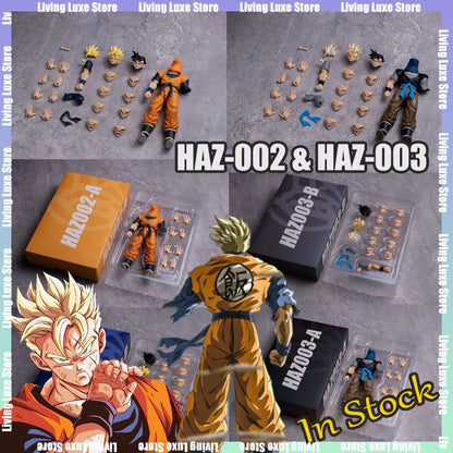 IN-STOCK HA TOYS Son Gohan One-armed Action Figure Dragon Ball Figures Missing Arm Gohan Eagle Hero Figures HAZ002 & HAZ003 Toy
