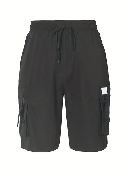 plus Size Men's Casual Workwear Shorts Trendy Street Style Comfortable Loose Fit Cargo Shorts for Men