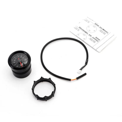 Dofi 2" 52mm 7 Colors LED Dual Display Boost Water Oil Temp Oil Pressure Voltmeter Air Fuel Ratio EGT Tachometer Car Gauge
