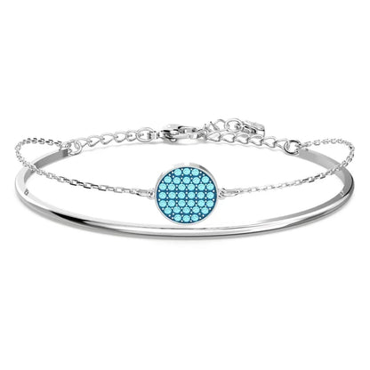 New Shoe Double layer Braided Rope with Diamonds Bear Bracelet, Sunflower Adjustable Bracelet, Romantic Jewelry Gift
