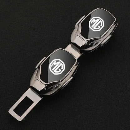 Car Seat Belt Clip Carbon Extender Lock Buckle Plug Interior for MG ZS HS GT HECTOR MG3 MG5 MG6 MG7 Auto Accessories