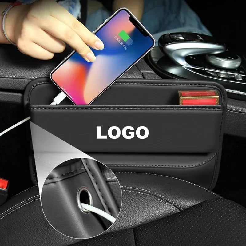 Car Special Seat Crevice Storage Box Seat Slit Catcher Organizer For SMART Eq Fortwo Forfour 453 451 452 450 454 accesorios