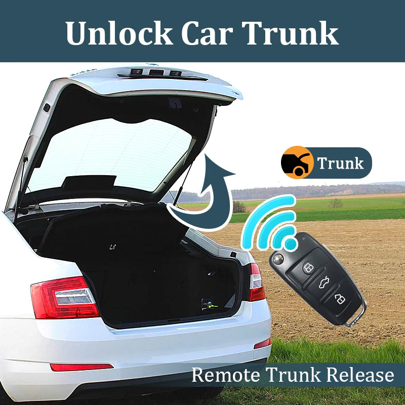 Car Remote Central Door Lock Keyless System Central Locking with Car Alarm Systems Auto Remote Central Kit Remote Control