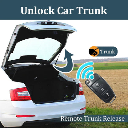 Car Remote Central Door Lock Keyless System Central Locking with Car Alarm Systems Auto Remote Central Kit Remote Control