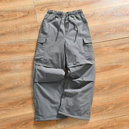 Warm Duck down Winter Outdoor Leisure Skiing Workwear Trousers Trendy Men's Workwear Long Pants Fashionable Urban Style
