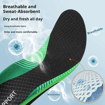 New flat foot orthotic insole Comfortable sports insoles Shock-absorbing Shoe Sole Arch support orthotic insoles 1Pair