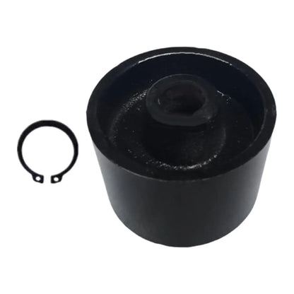 Universal Hydraulic Jack Front Wheels Metal Caster Auto Accessories Replacement for 3 Ton 4 Ton Horizontal Floor Jack