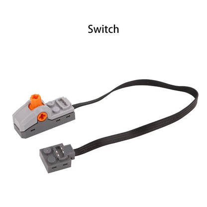 MOC High-Tech Parts M XL L Motor Servo Power Functions Motor Multi Tool PF 8293 8883 Model Building Blocks Compatible With LEGO